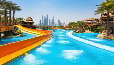 Aquaventure World Dubai newsletter signup illustration Aquaventure World Dubai newsletter signup illustration